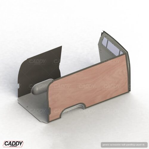Volkswagen Transporter 6mm Hard Wood Panelling Covered With Carpet