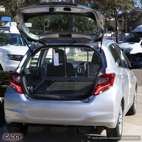 Mesh Cargo Barrier Conversion Kit To Suit Toyota Yaris (01/2014-12/2020)