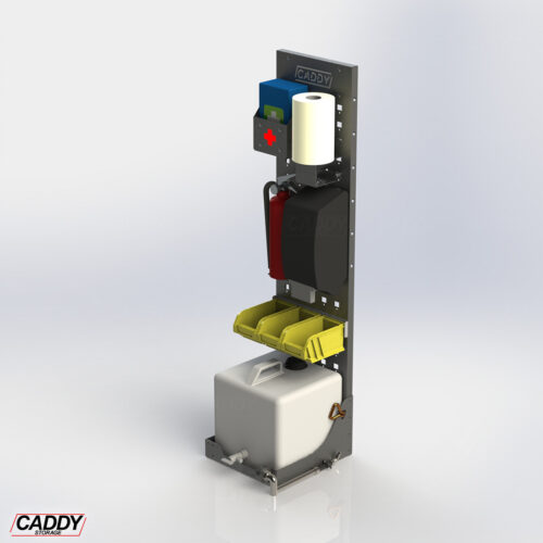 Hygiene Unit Option 4 W/Tap & Parts Bins 1200H