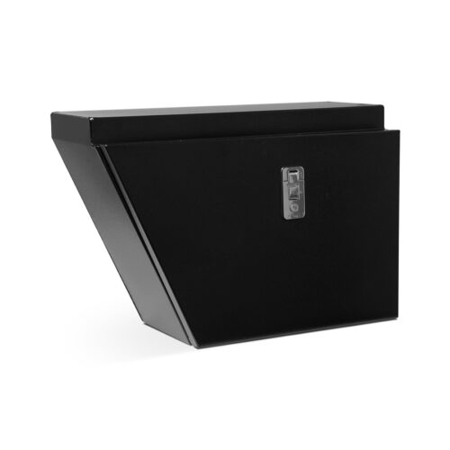 Ute Underbody Box with Full Door (Ripple Black) - Passenger Side - Without Tie Rails