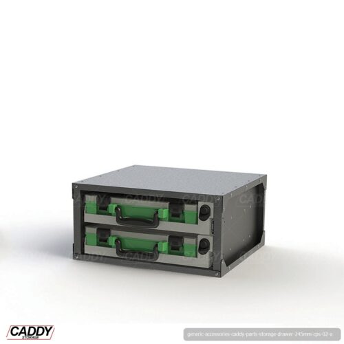 Caddy Parts Storage Drawers 2 High