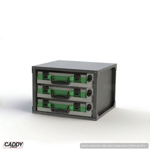 Caddy Parts Storage Drawers 3 High