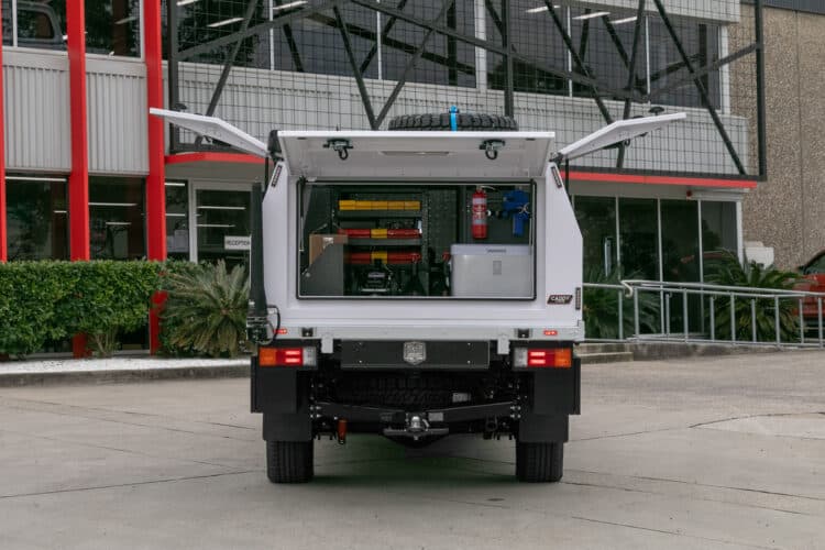 Toyota Hilux Dual cab specialised fit out for bash to bash charity event