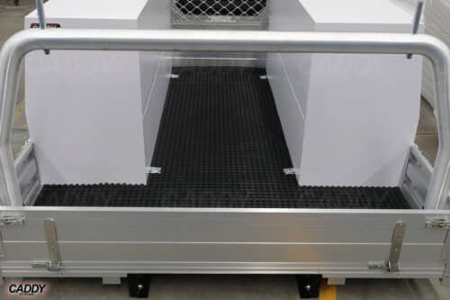 10mm Perforated Rubber Mat - To Suit Single Cab Ute Tray